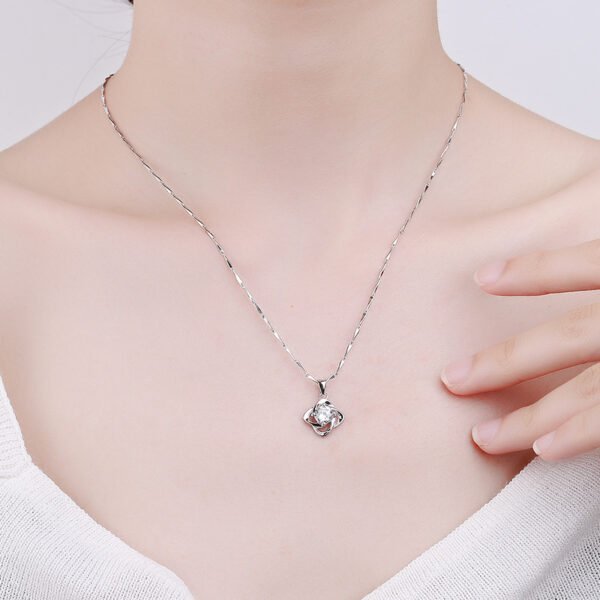 Matching Heart Puzzle Pendant Necklace – Couple Jewelry "I Love You" - Image 6