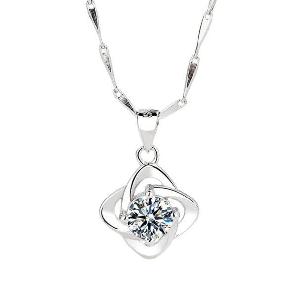 Matching Heart Puzzle Pendant Necklace – Couple Jewelry "I Love You"